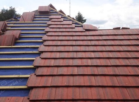 Roof Tile Replacement in Pontypool: