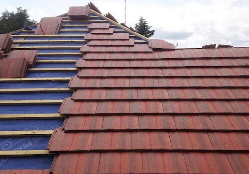 Roof Tile Replacement in Pontypool: